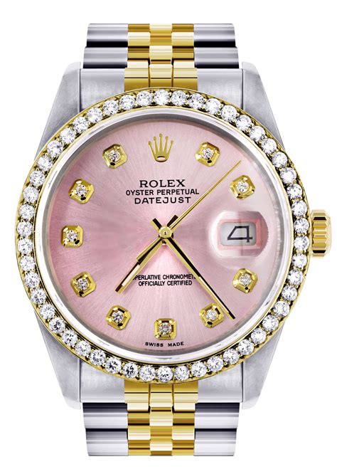 rolex datejust pink gold 36mm|Rolex Datejust price chart.